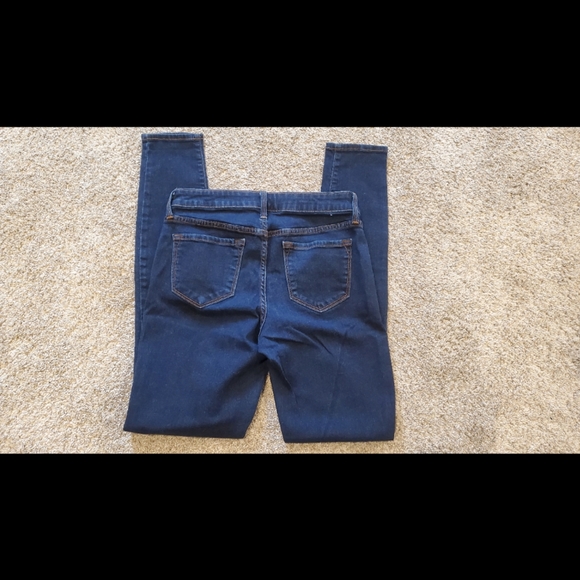 Women's Old Navy Jeans Size 6 Long Rockstar Mid-Rise Skinny - Picture 3 of 3